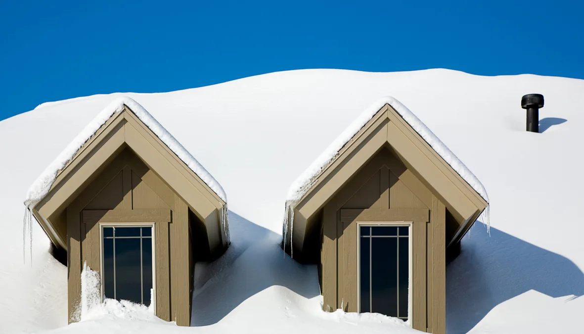Snow Covered House
